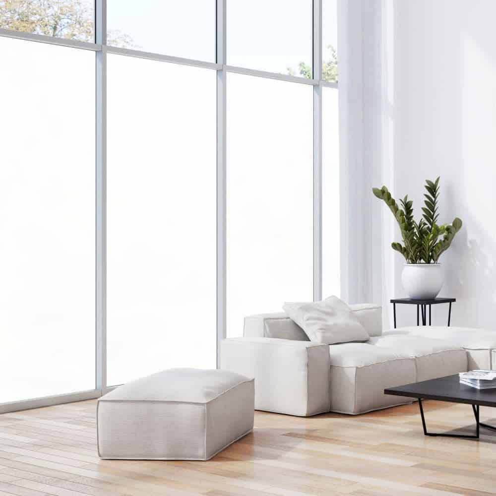 Window filming privacy screen